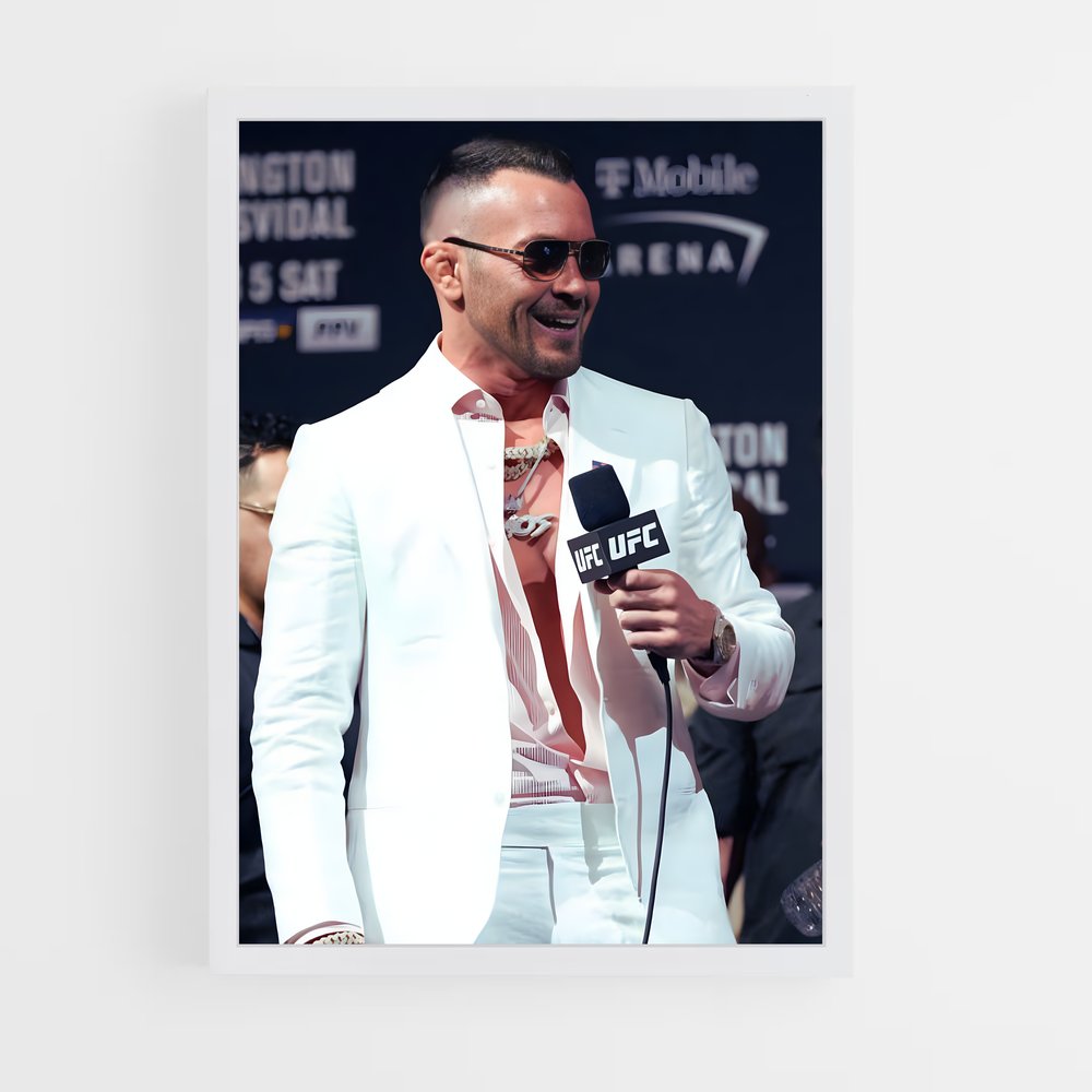 Poster Le Charisme de Colby – affiche MMA (vue 3)